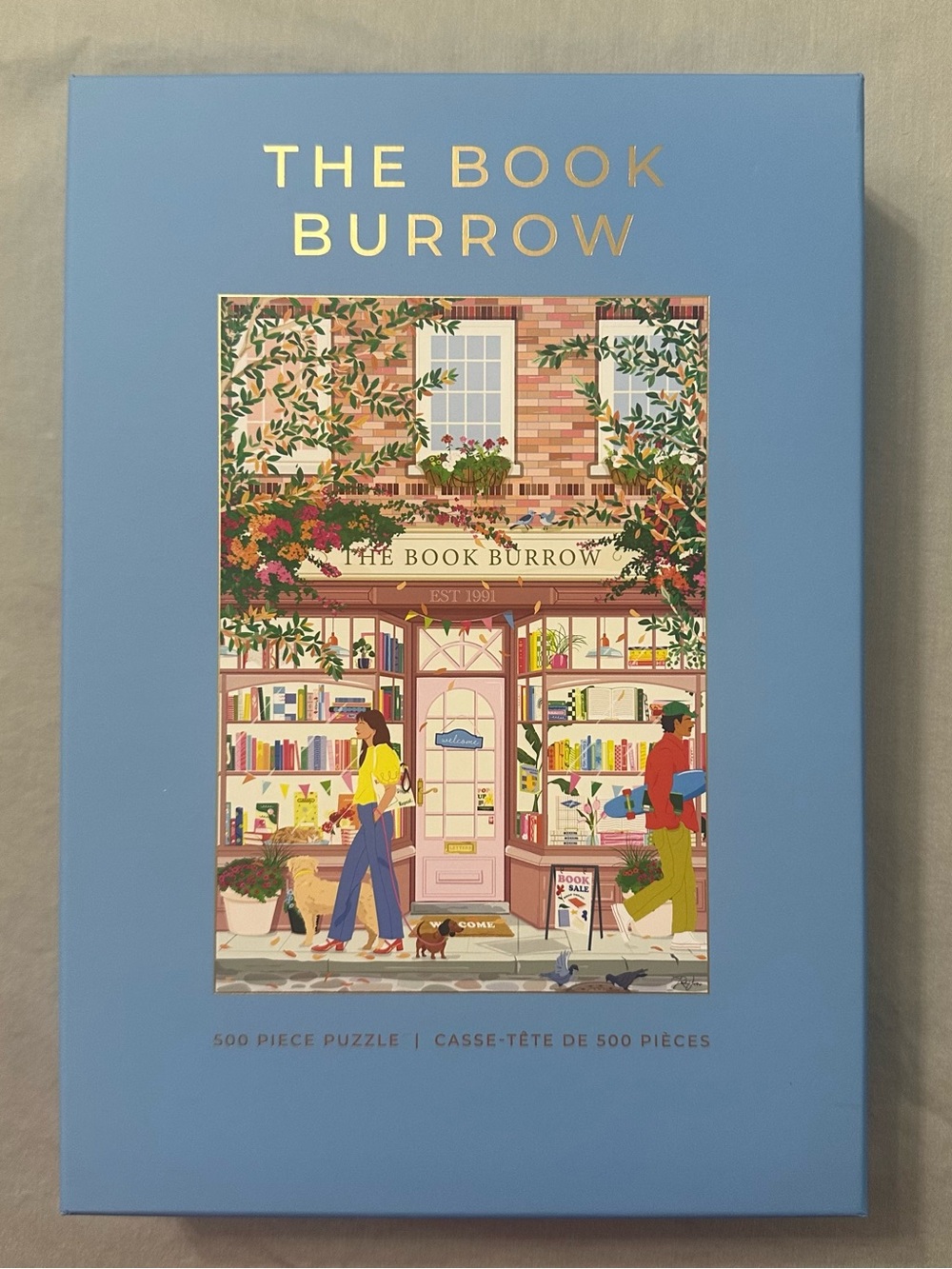 HOBBRY The Book Burrow 500 Piece Jigsaw Puzzle